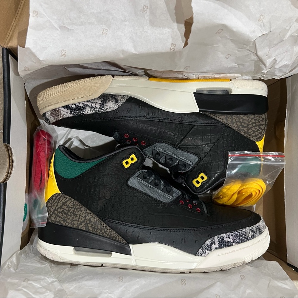 Size 10.5 Men /12 Women - Jordan 3 Retro SE Animal Instinct 2.0